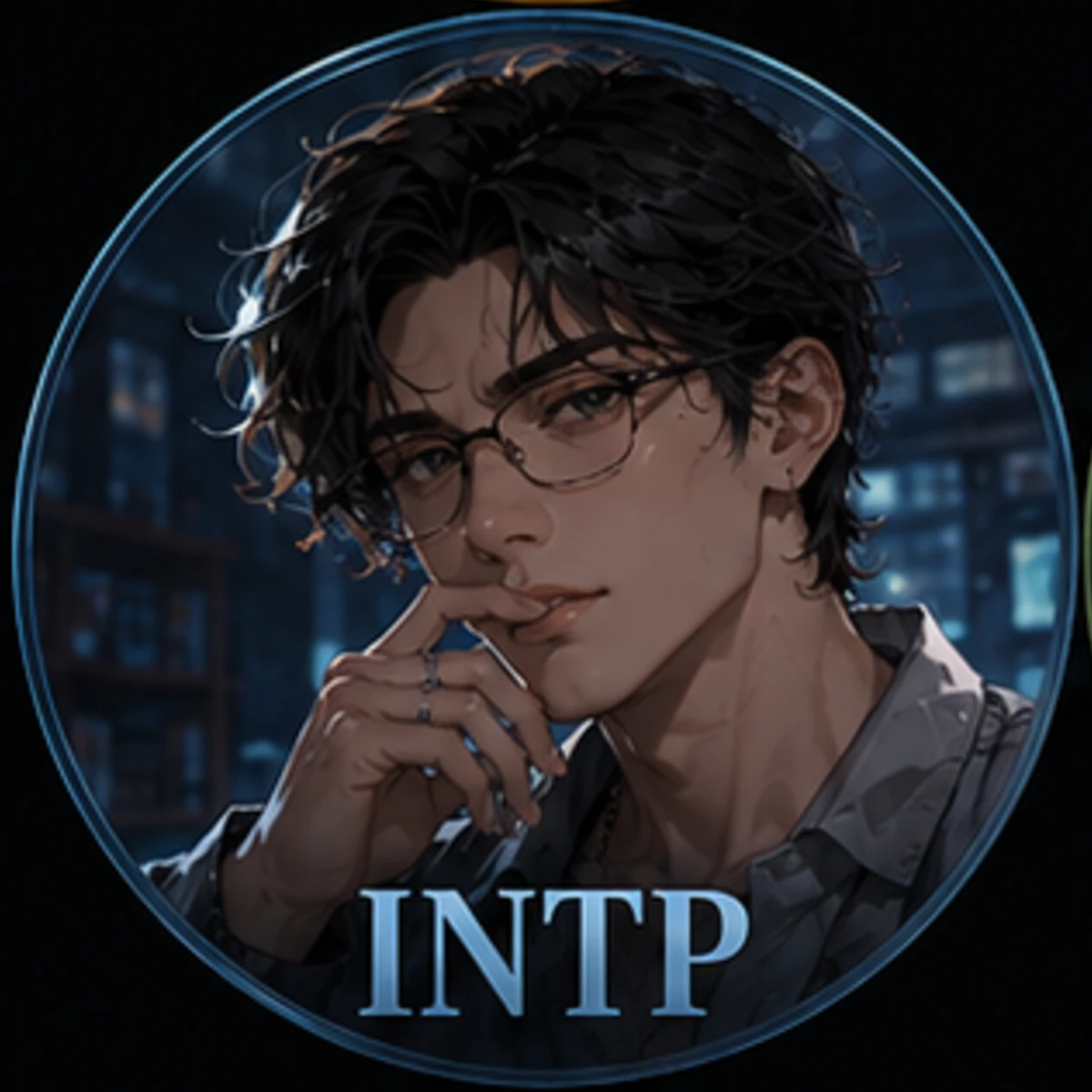 安靜空間內，INTP型人一邊閱讀一邊回訊息，外表冷靜內心慢慢暈船。
