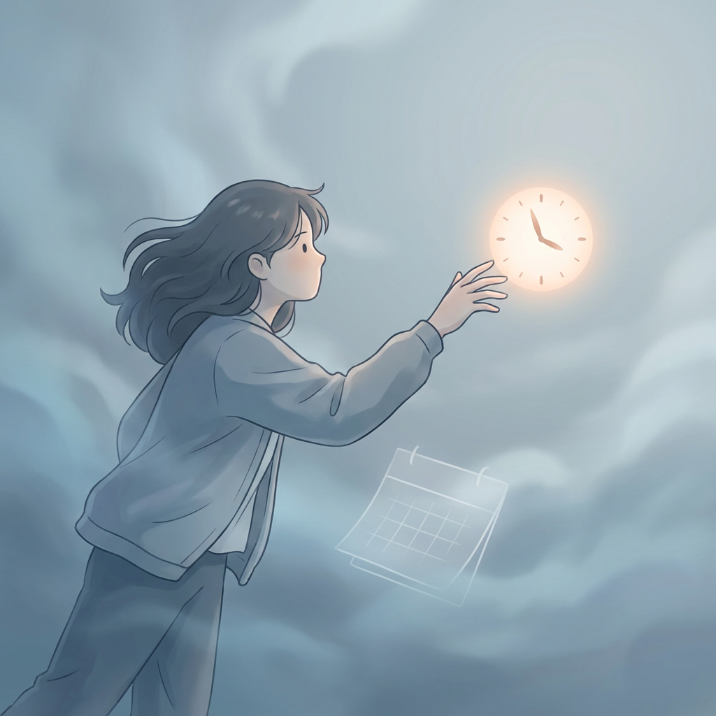 締切が近づくまで、時間の実感がわかない