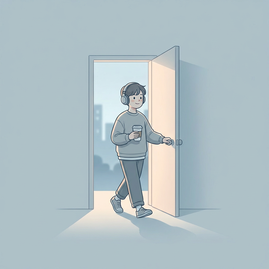 移動が退屈で、家を出る動機が弱くなる