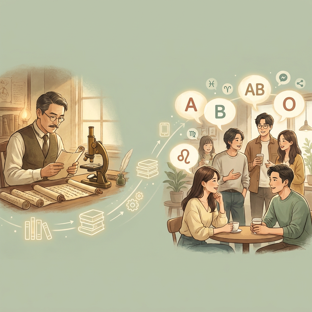 The History Behind Blood Type Personality