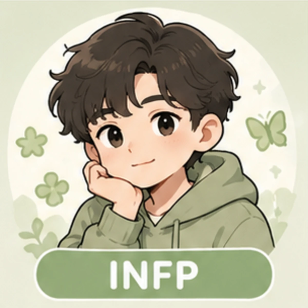INFP和伴侶一起做夢、展望未來，氛圍夢幻溫馨，彼此互相依靠。