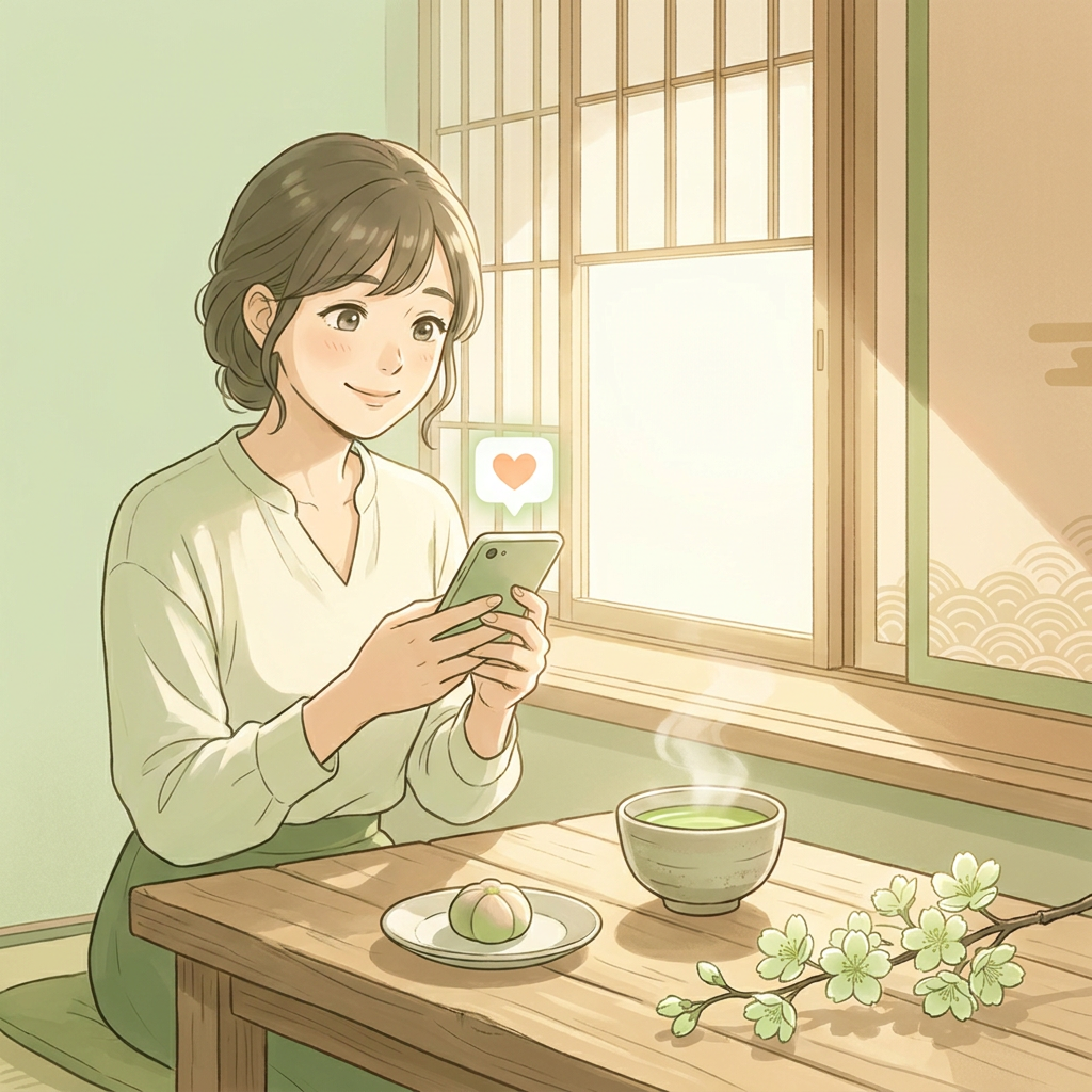ESFJ｜返信でふたりの空気を明るくする人