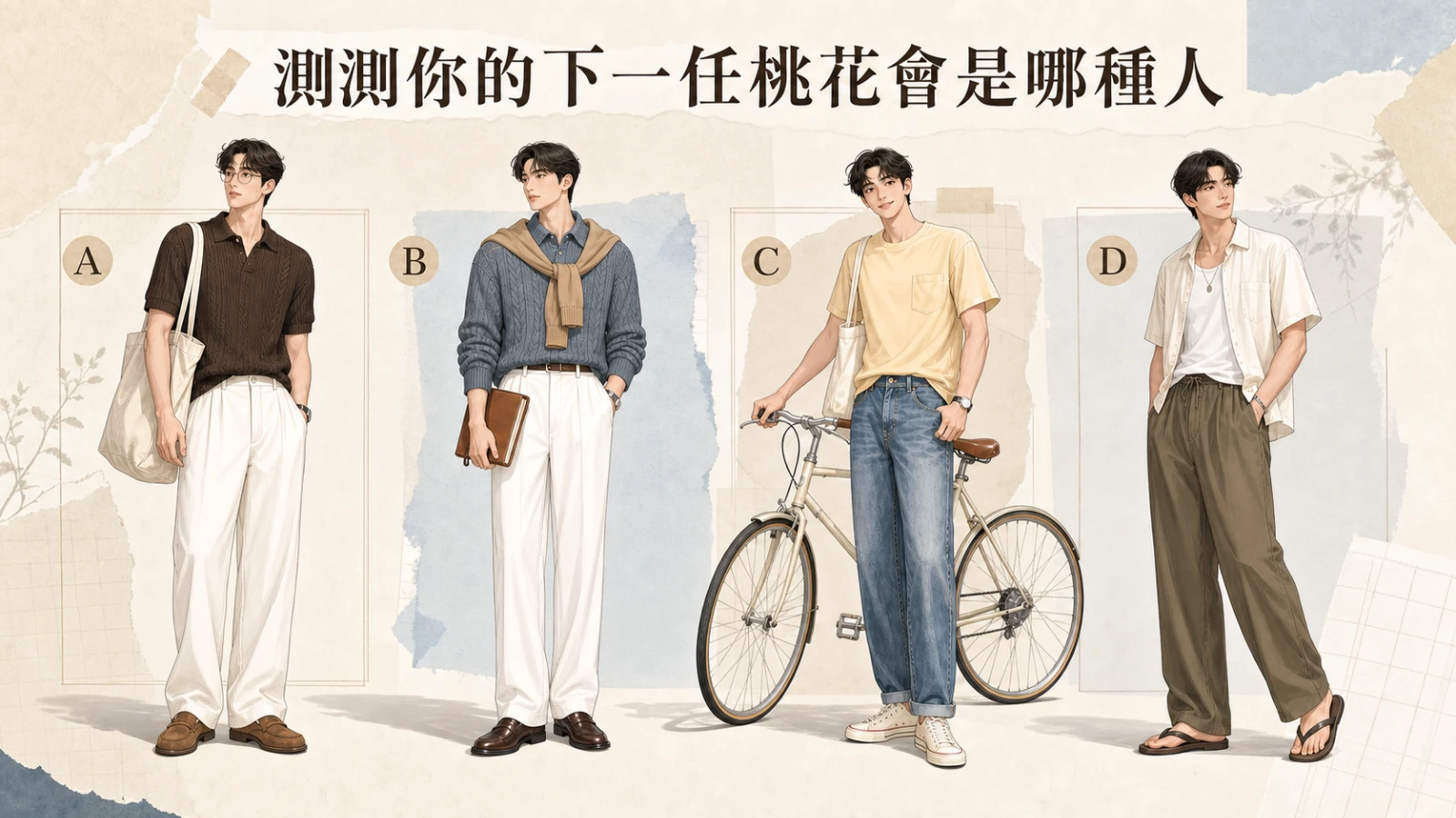 測測你的下一任桃花會是哪種人？四種戀愛氣場解析