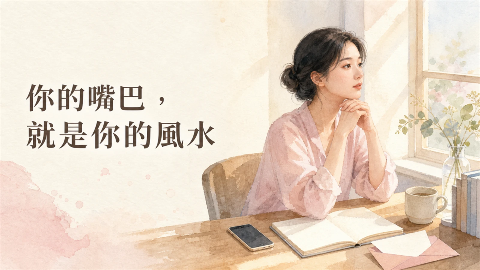 你的嘴巴，就是你的風水：不要太快把自己和盤托出