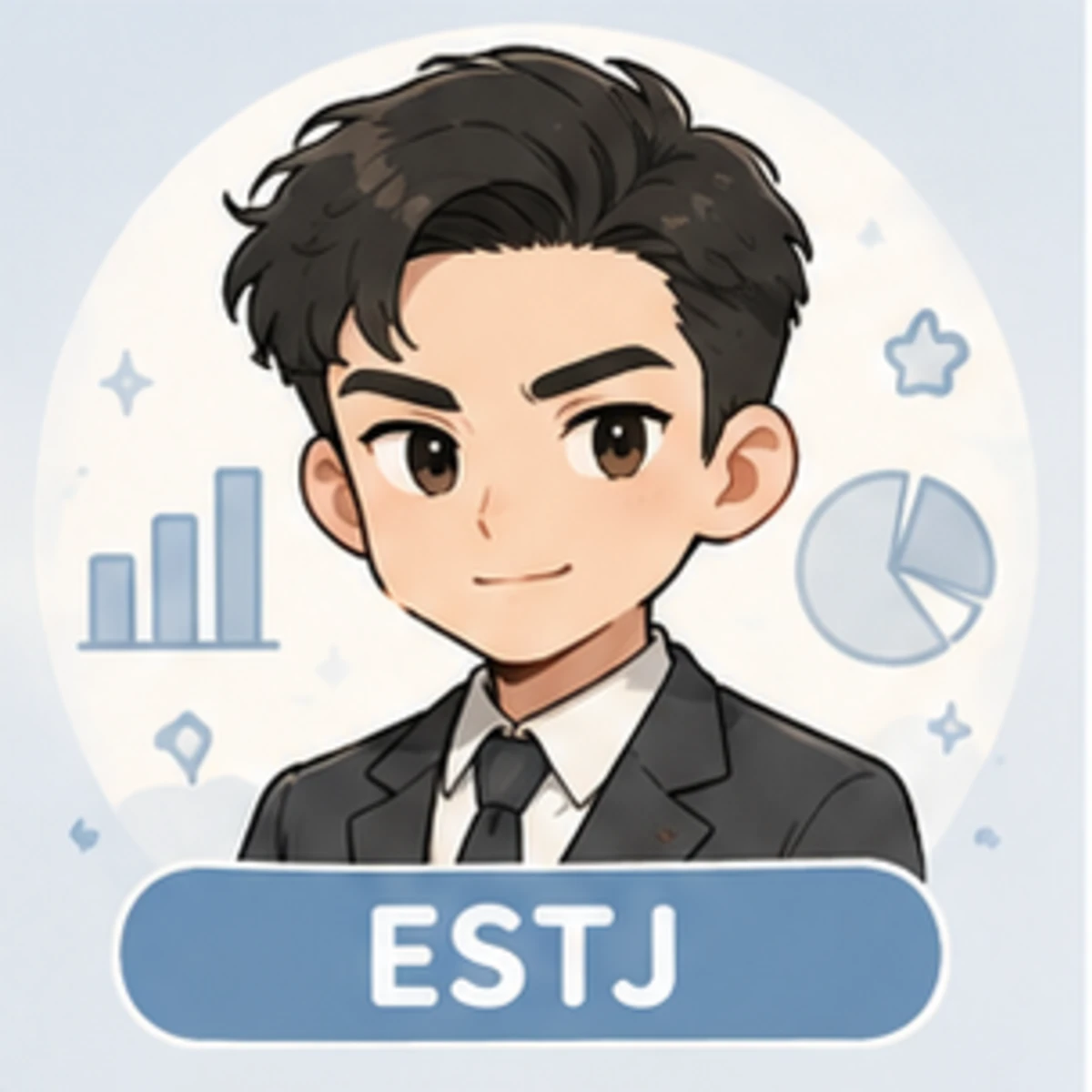 ESTJ在忙碌中，伴侶主動幫忙分擔雜事，氣氛信賴互補。
