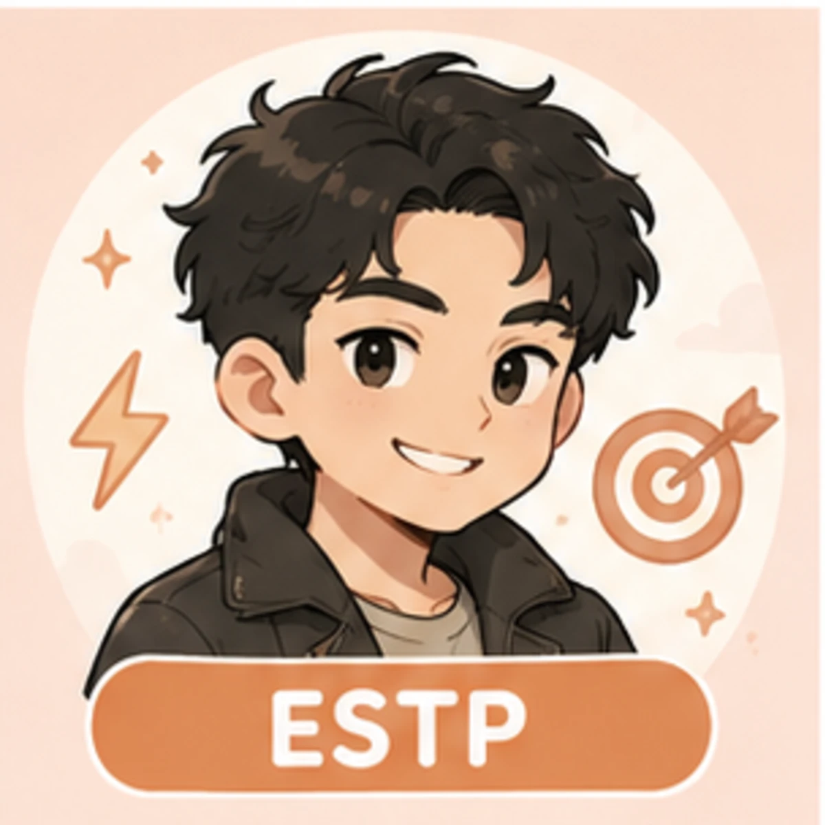 ESTP和伴侶深夜外出冒險，笑容燦爛，氣氛充滿激情與自由感。