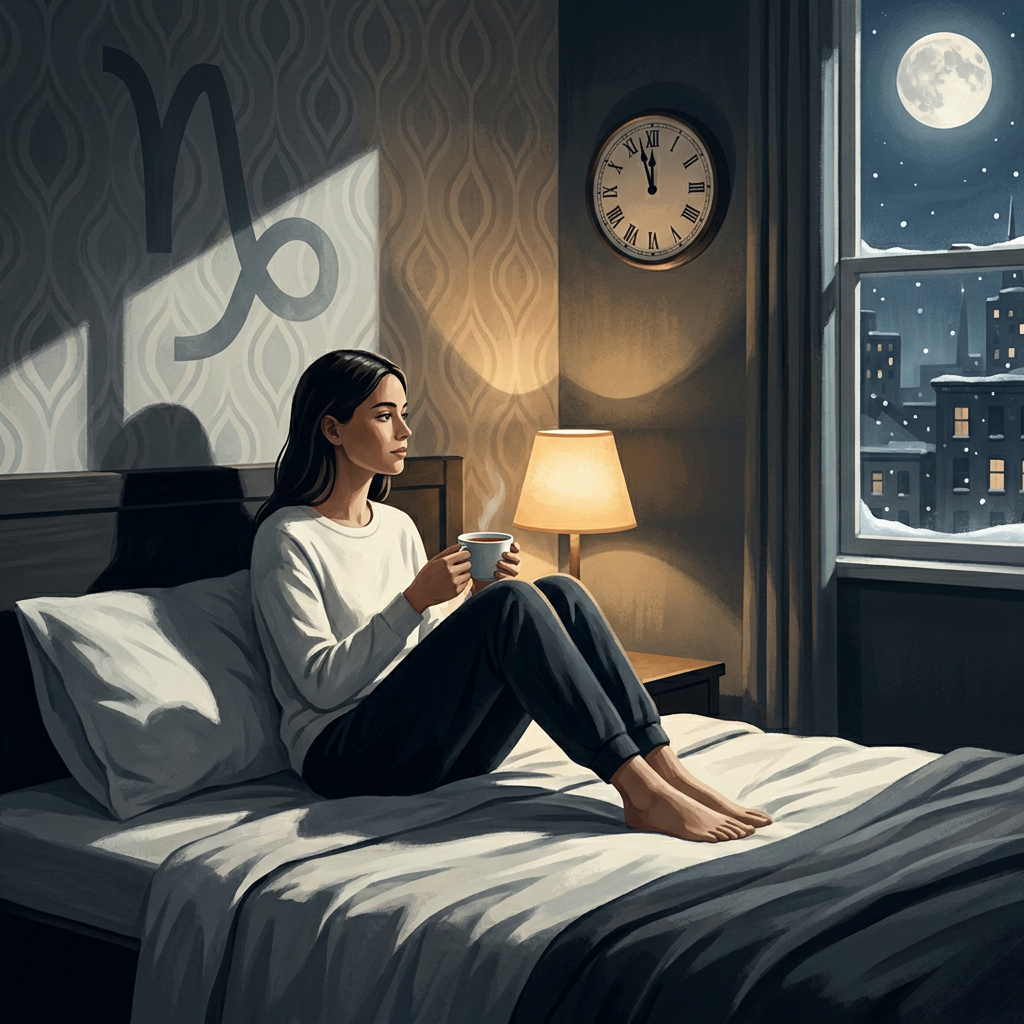 摩羯座:外表冷靜,夜深才開始崩潰