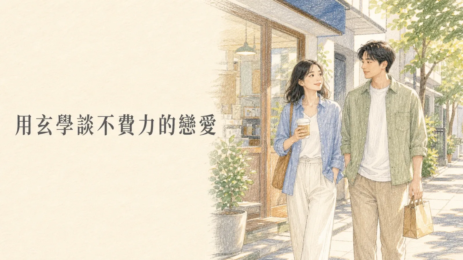 用玄學談不費力的戀愛：2026-2031八字男命配置觀察