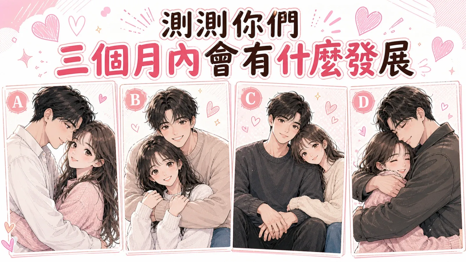 測測你們三個月內會有什麼發展｜直覺選擇揭曉關係走向
