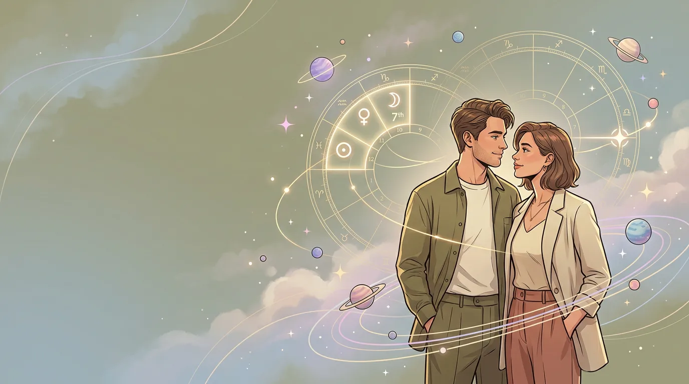 7th House Synastry: Love, Marriage and Planet Overlays