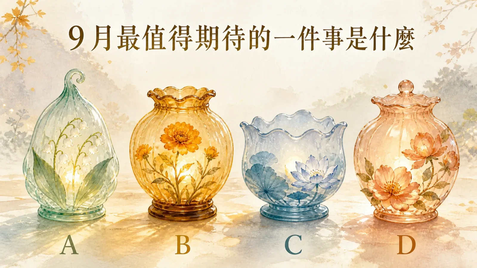 9月最值得期待的一件事是什麼