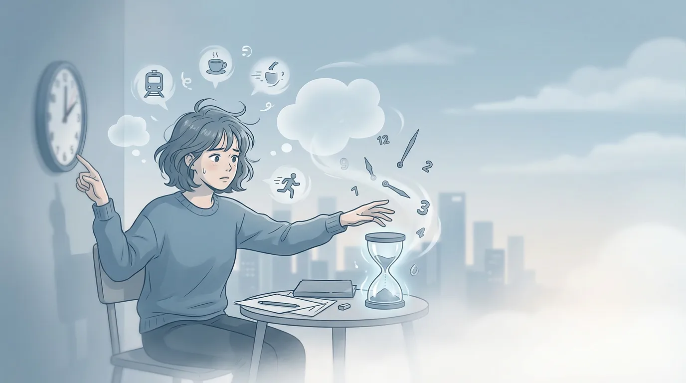 ADHD傾向の人が遅刻しやすい理由｜「あと5分」が間に合わなくなる時間感覚
