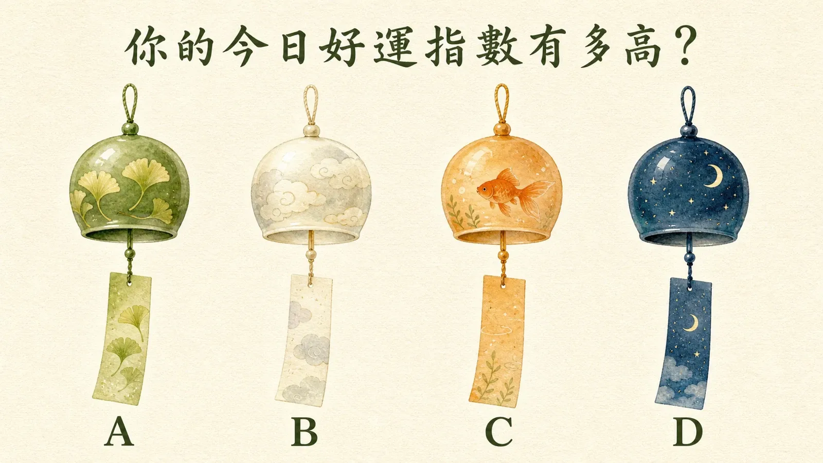 你的今日好運指數有多高？