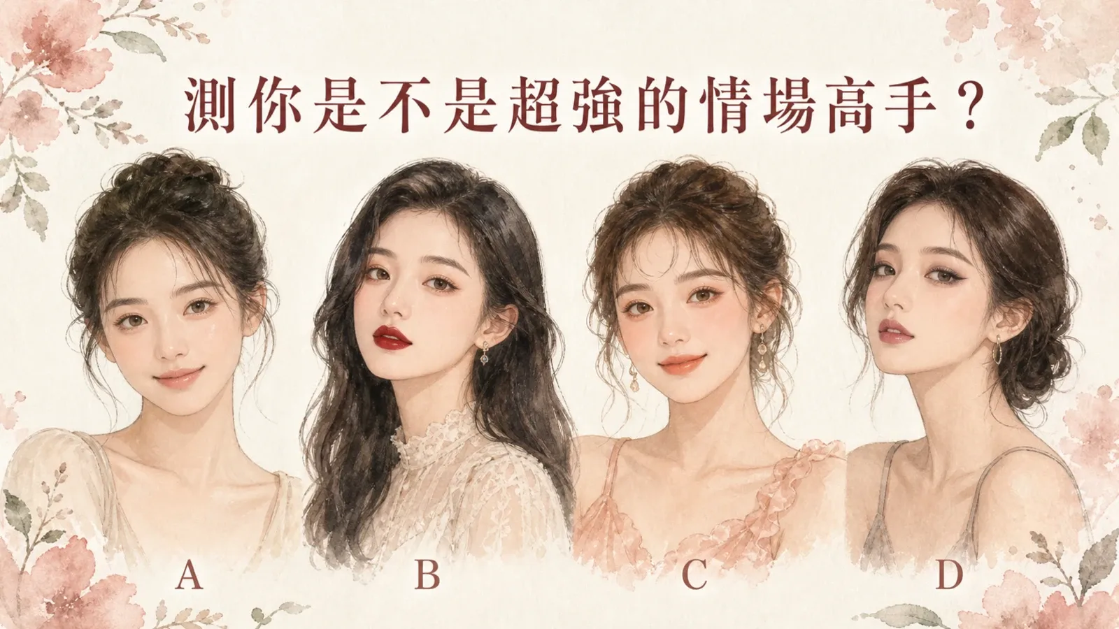 測你是不是超強的情場高手？