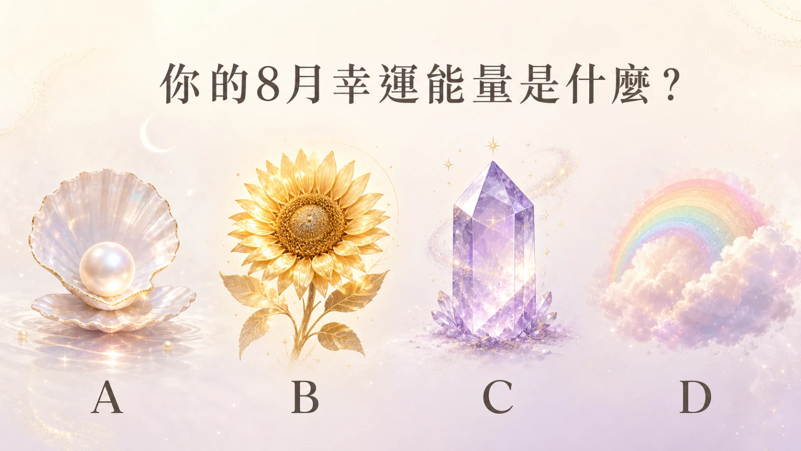 你的8月幸運能量是什麼？