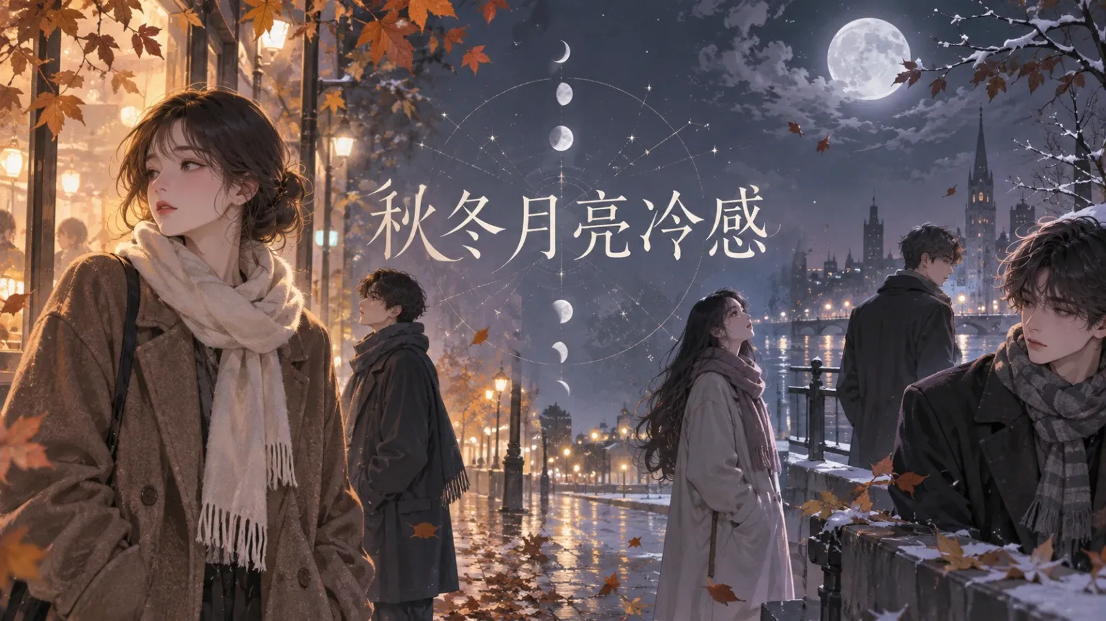 秋冬月亮星座為何越往後越冷？看懂情緒與親密距離