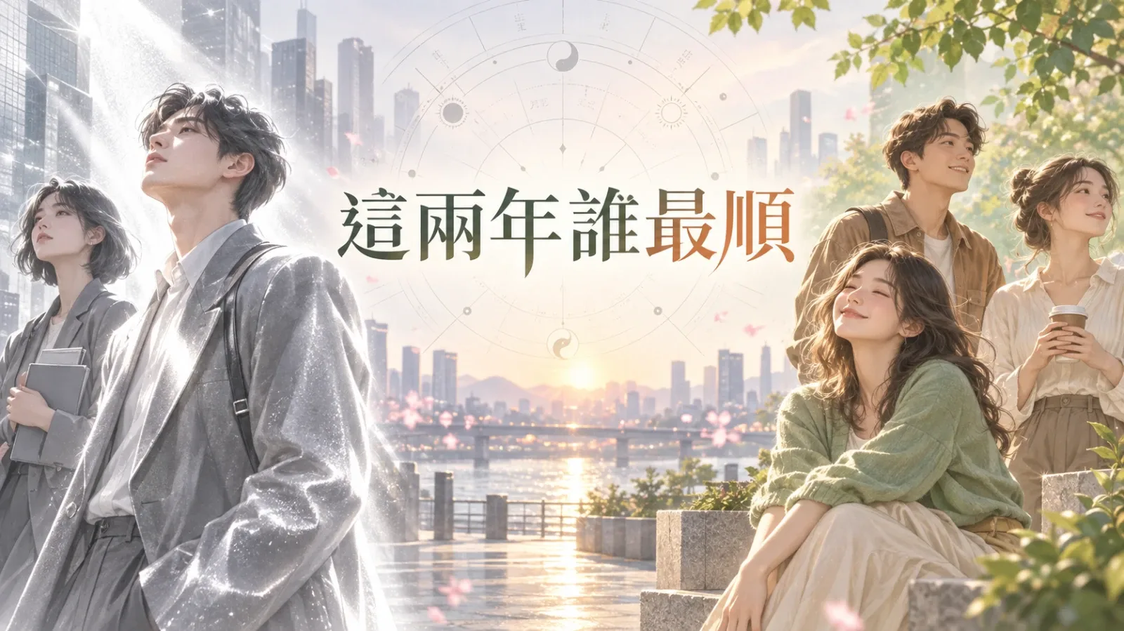 這兩年不同日主的壓力、桃花與財運差異