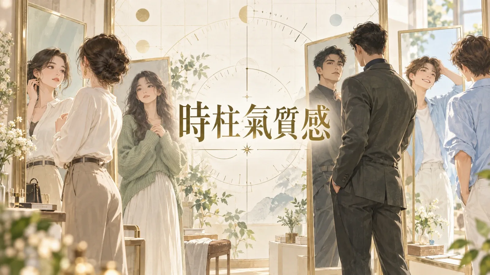 時柱，就是你給外界看的那層氣質