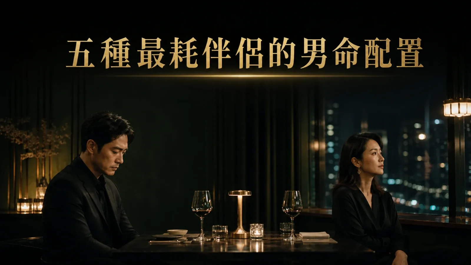 五種最耗伴侶的男命配置:八字看婚戀中的疲憊與內耗