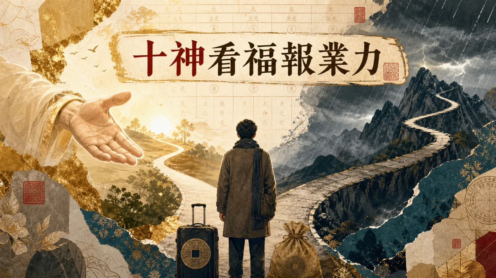 從十神看先天福報和業力：你是哪種命運底色？