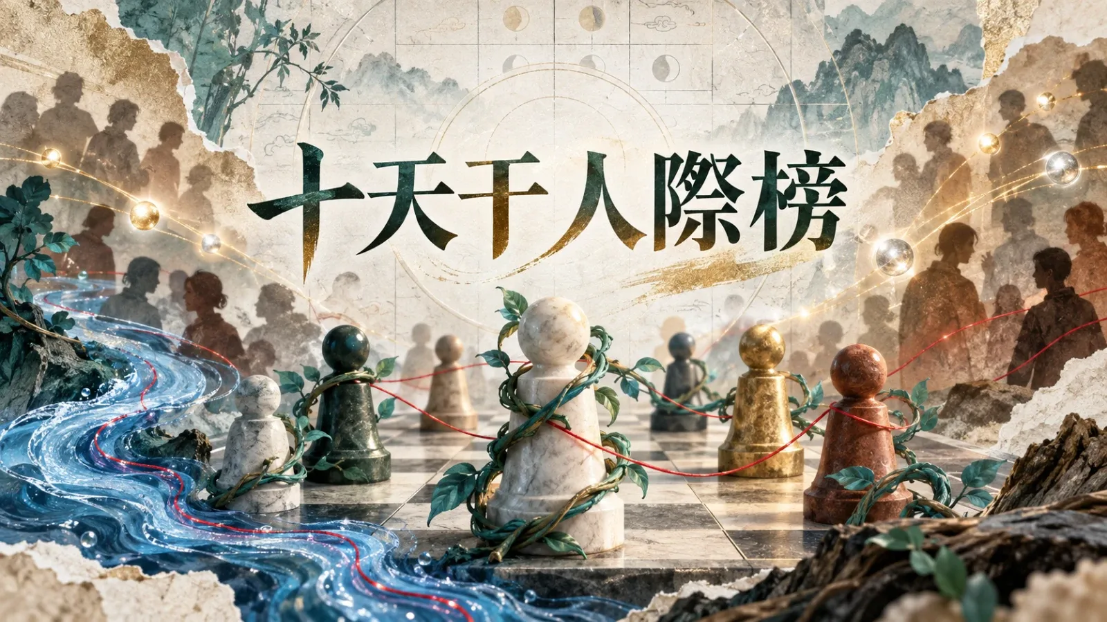 十天干裡,誰最想掌控,誰最招桃花貴人小人