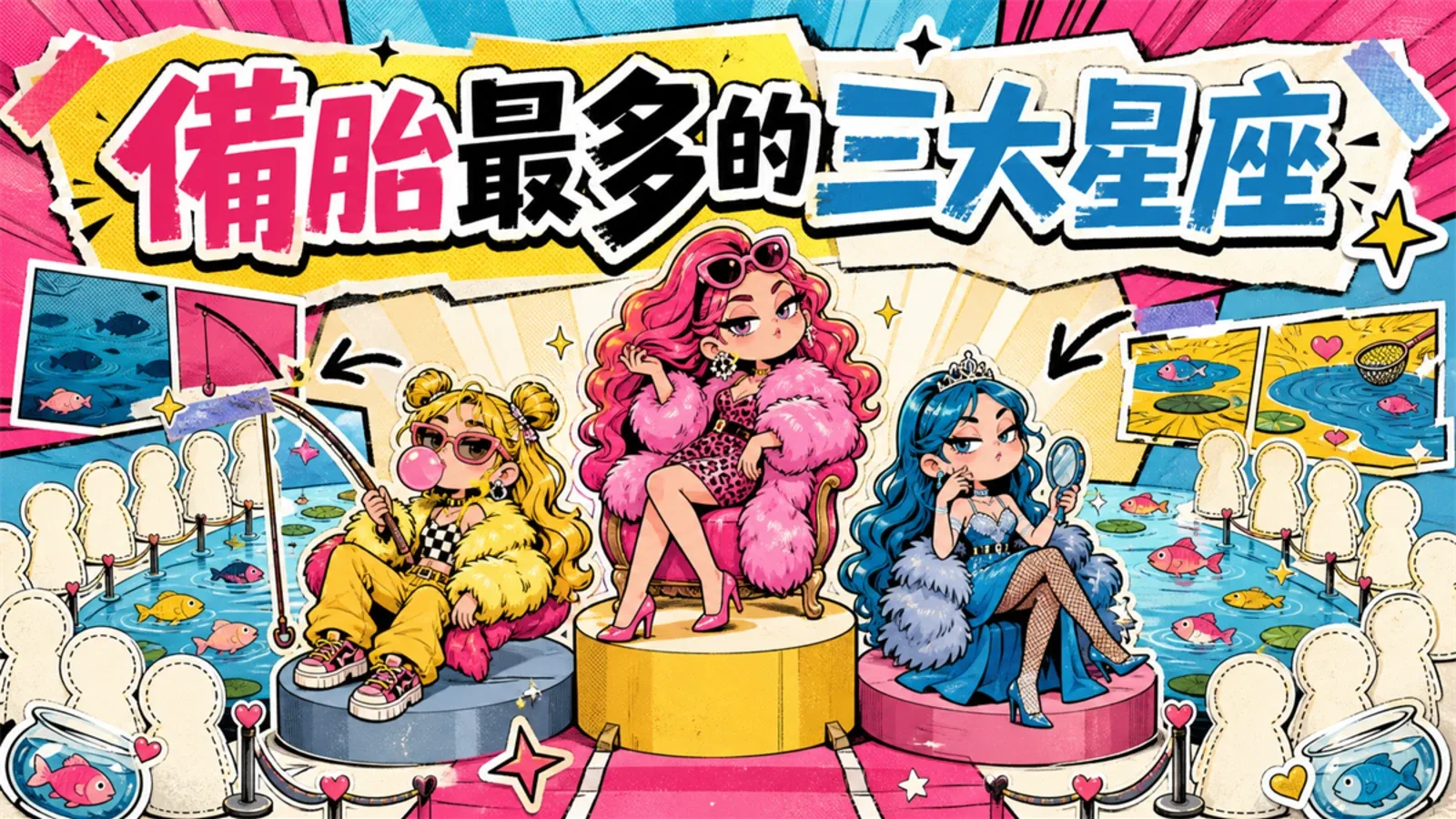 備胎最多的三大星座，真的很會讓人自動排隊