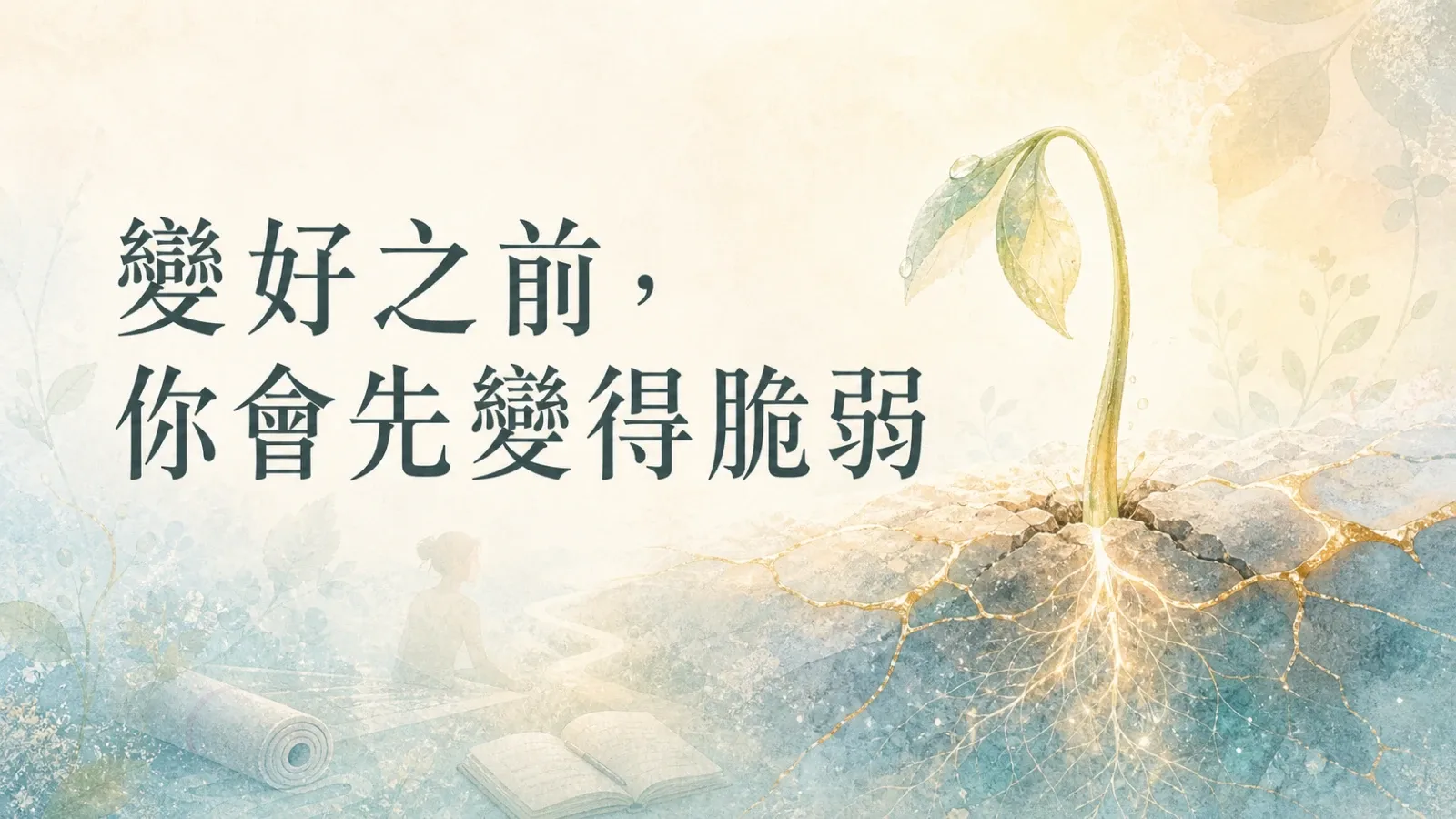 變好之前，你會先變得脆弱