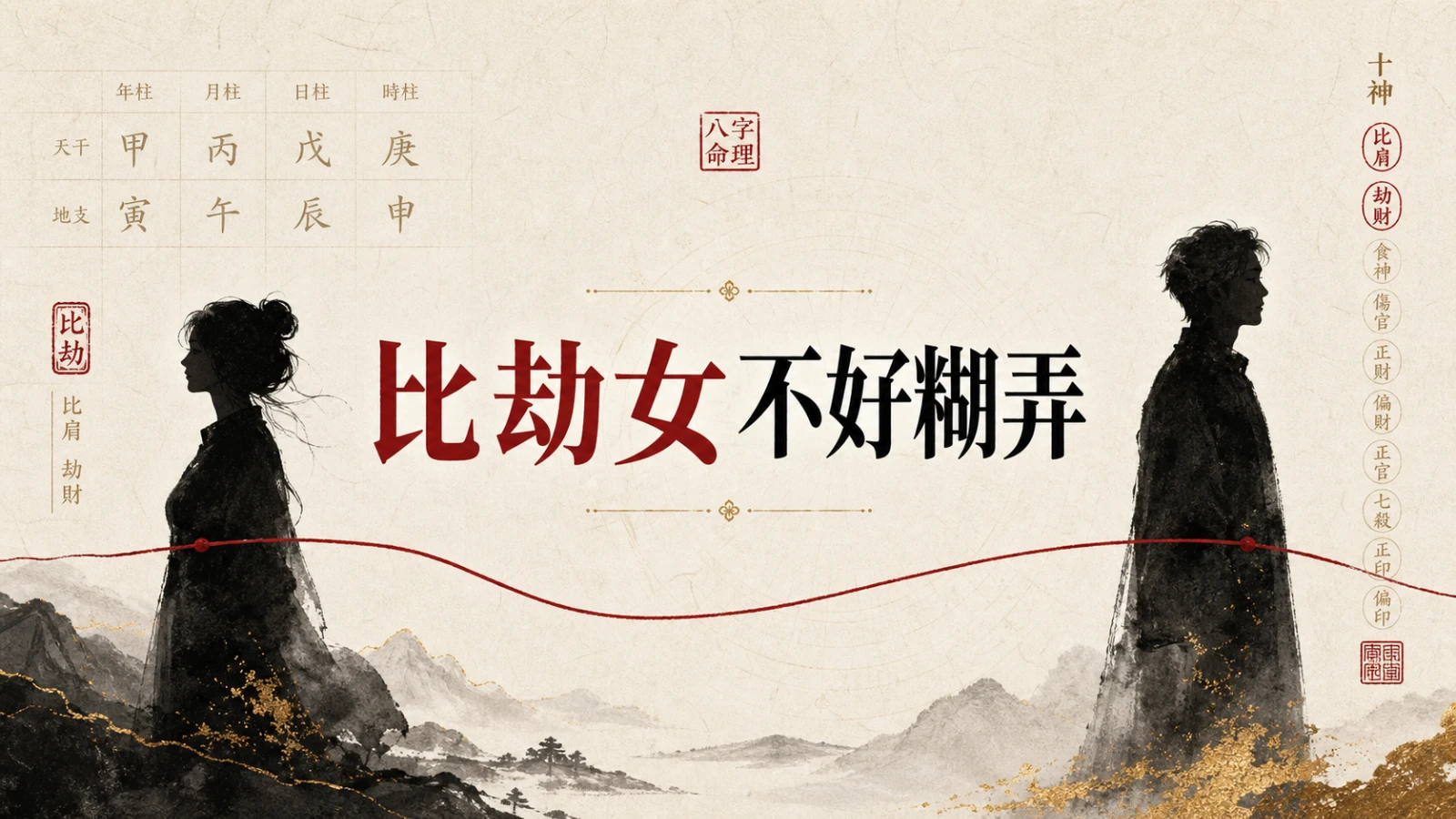比劫女的感情福氣：不是被寵，是有人壓得住她