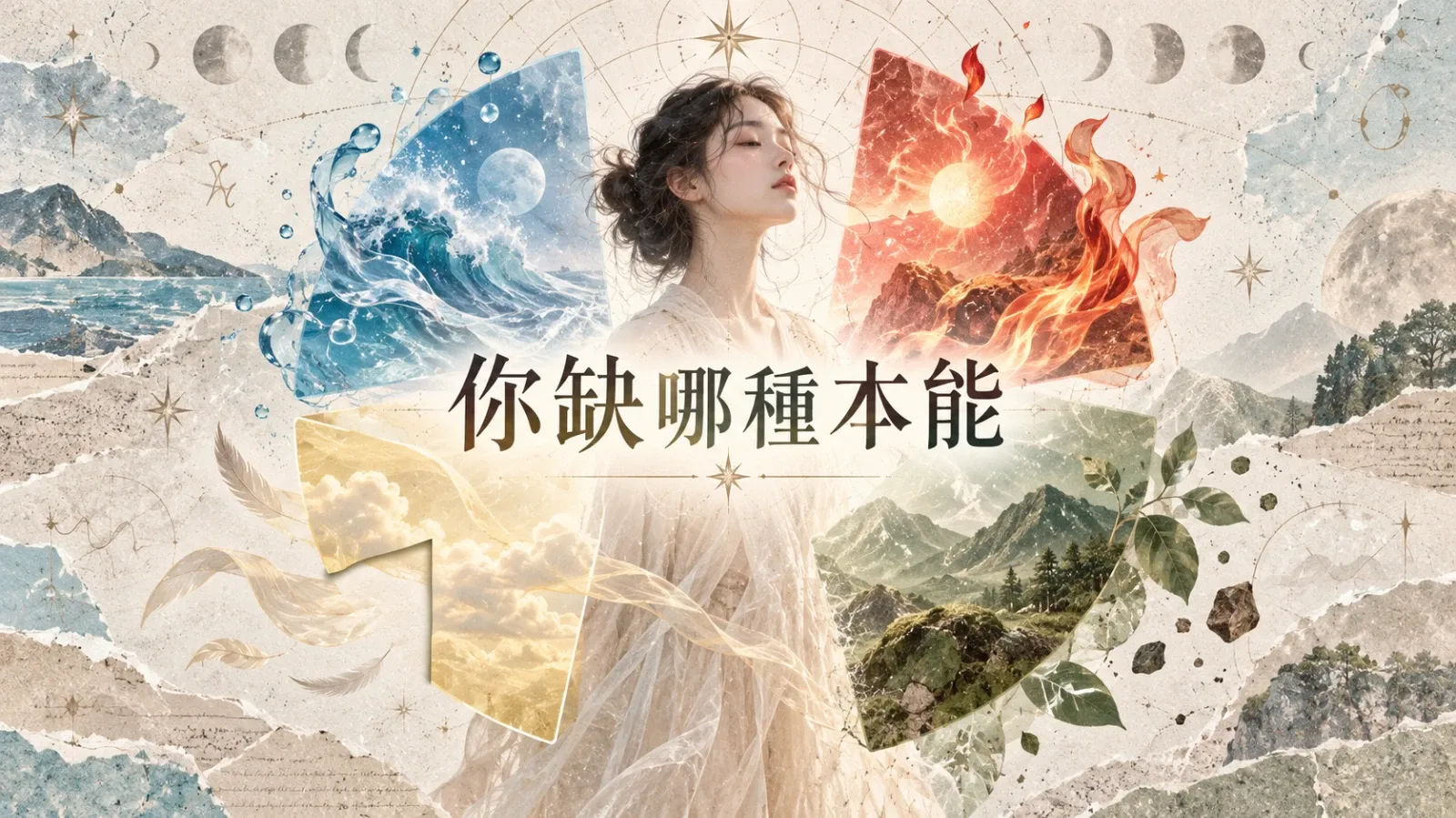 星盤缺什麼元素，你就容易在哪裡少一口氣