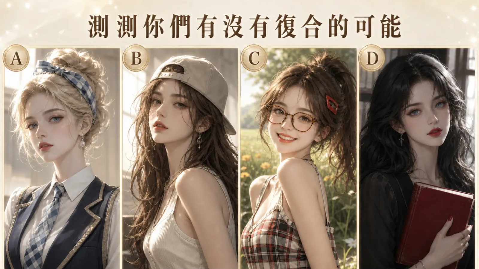 測測你們有沒有復合的可能？愛情測驗看懂對方心意與行動訊號