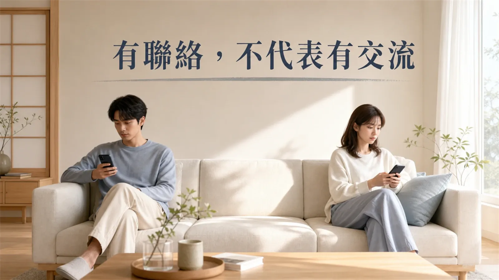 很多情侶,其實沒有真正聊進彼此心裡