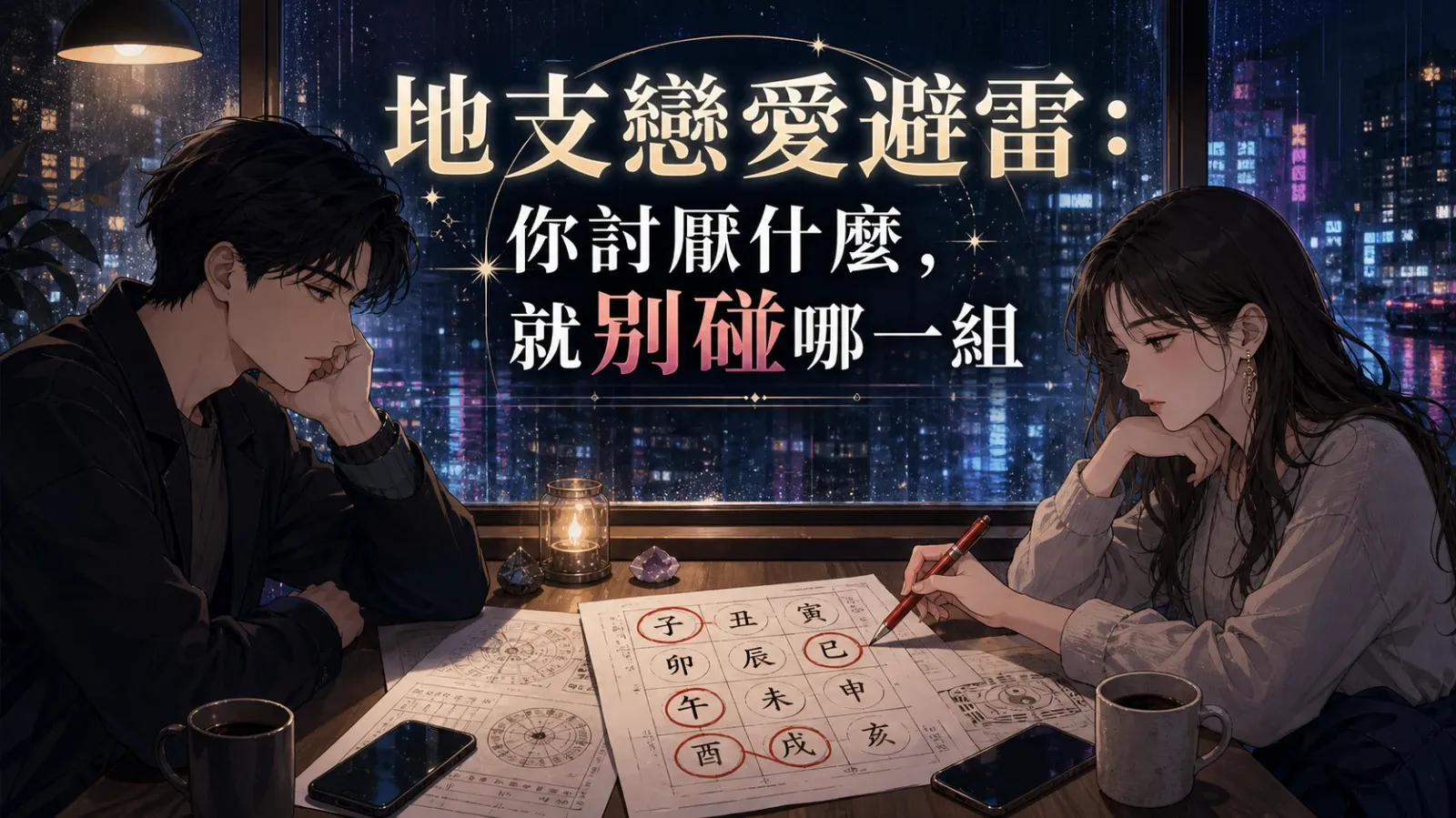 地支戀愛避雷:你討厭什麼,就別碰哪一組