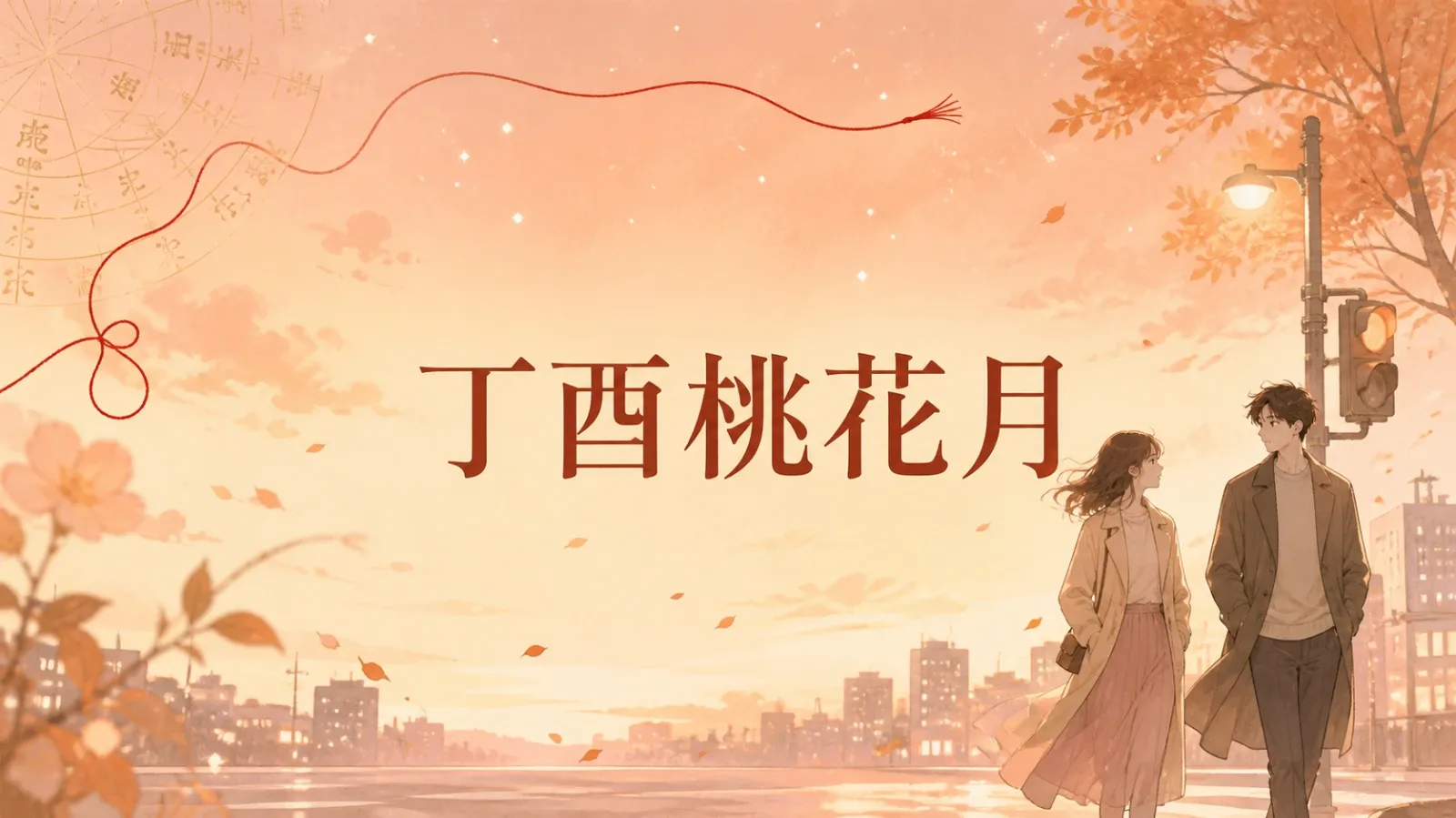 丁酉月的桃花，不是沒人愛，是太容易心動