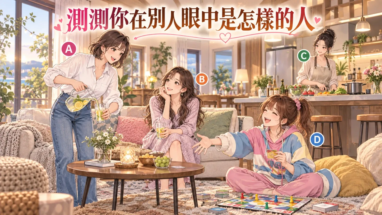 測測你在別人眼中是怎樣的人？看見你的獨特吸引力
