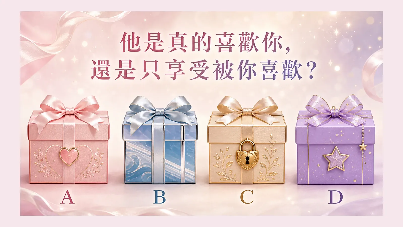 他是真的喜歡你,還是只享受被你喜歡?