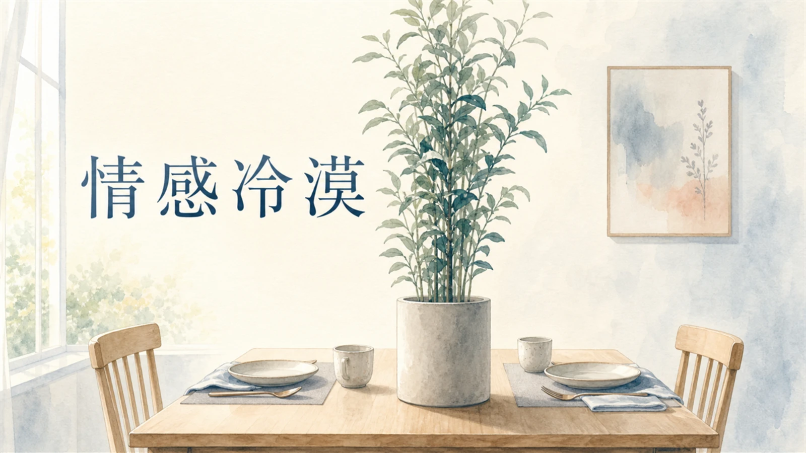 情感冷漠:他沒做錯什麼,但你就是快樂不起來