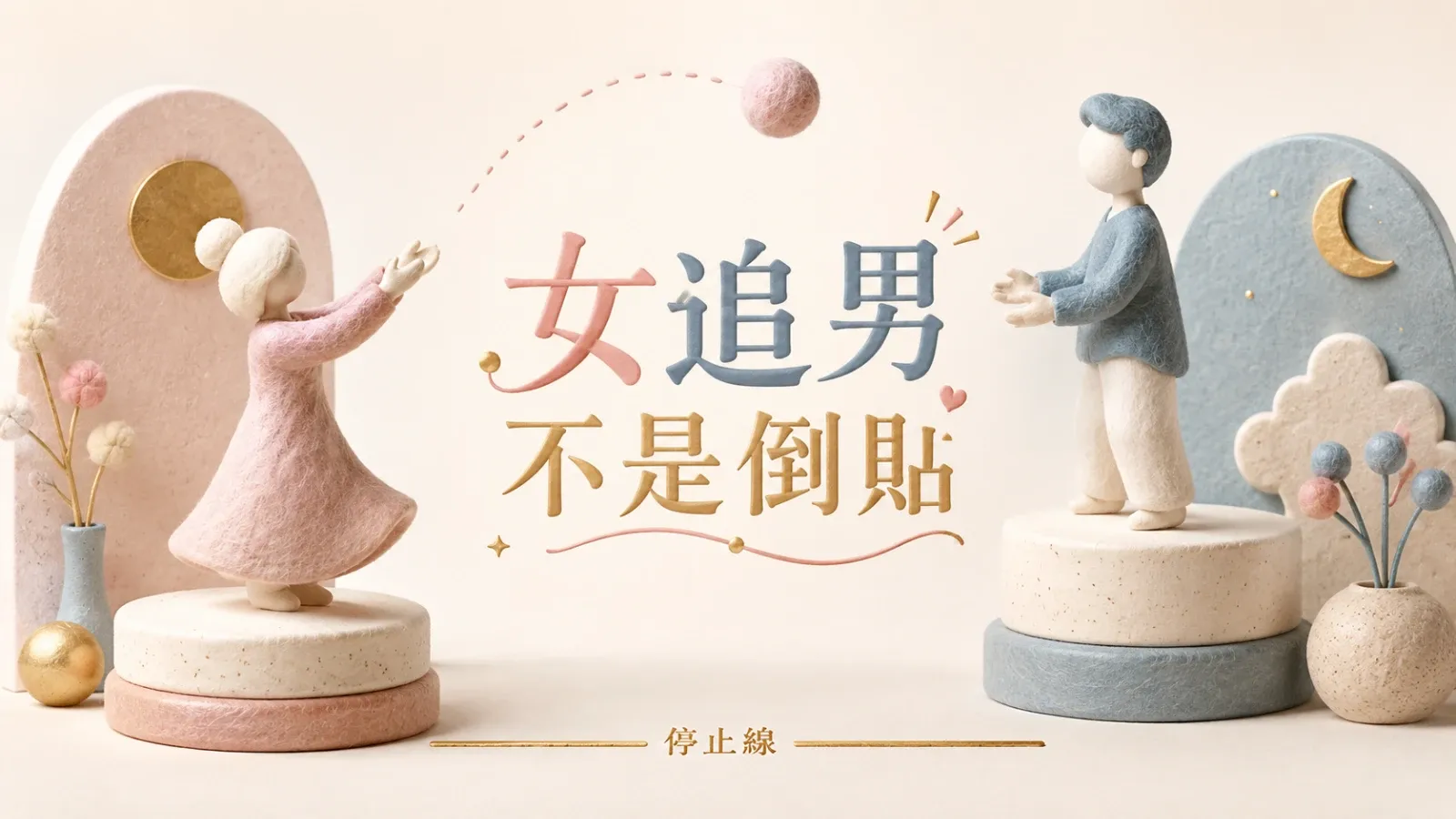 女追男不是倒貼：女生主動的五個細膩原則