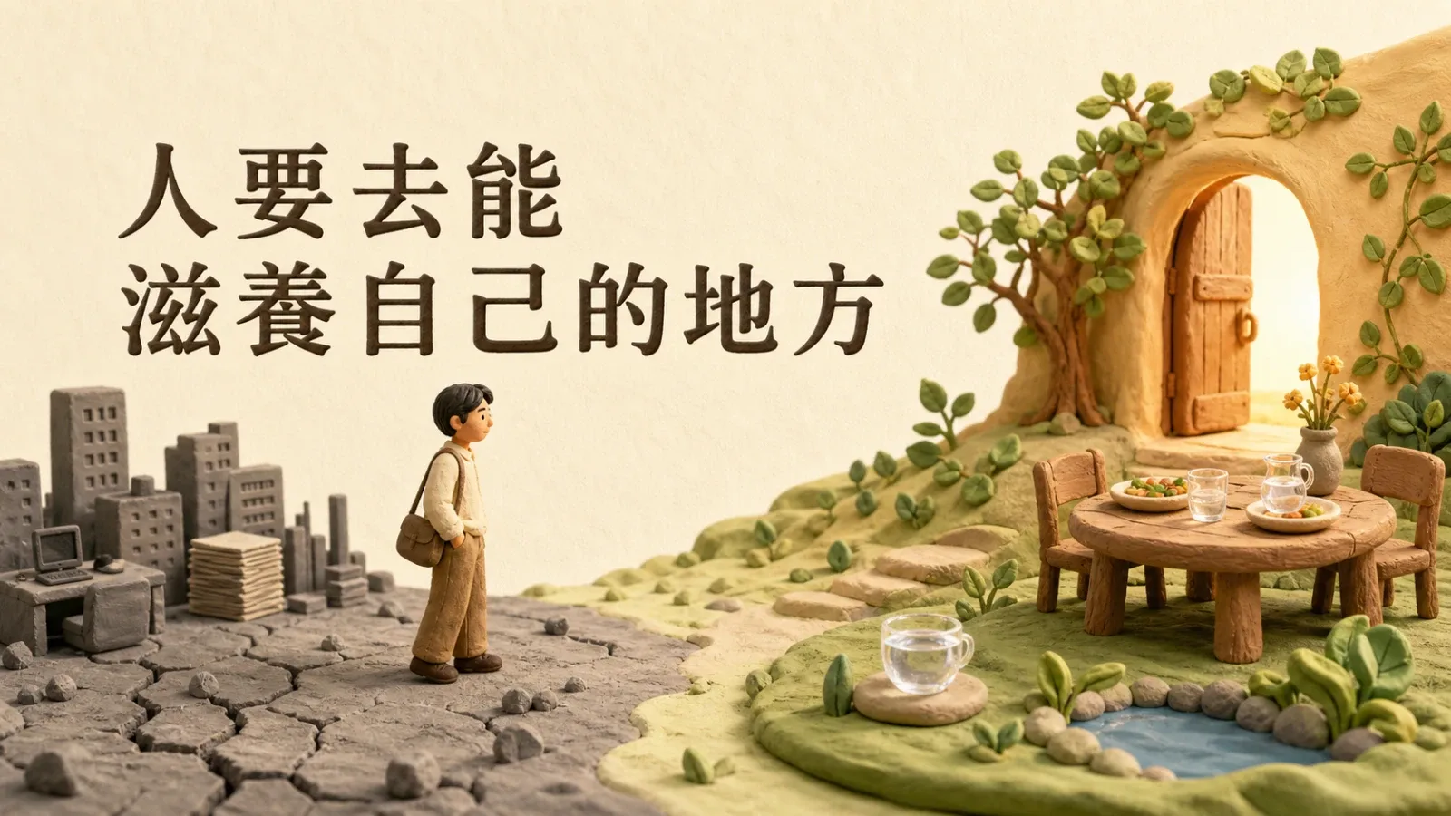 人要去能滋養自己的地方：找到適合自己的土壤