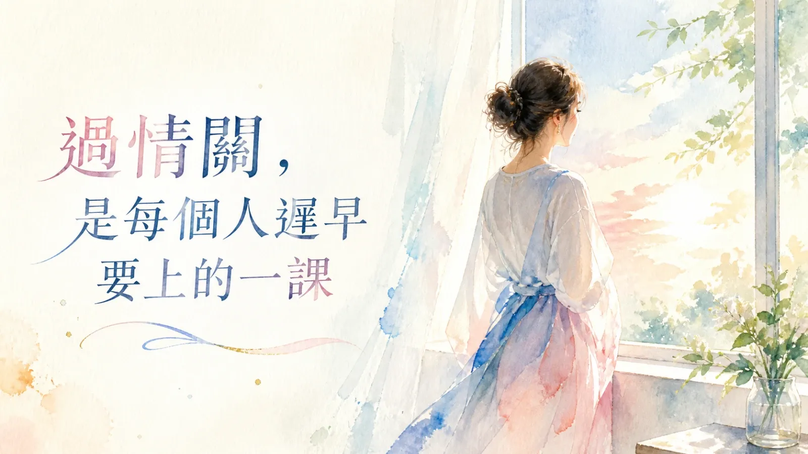 過情關，是每個人遲早要上的一課