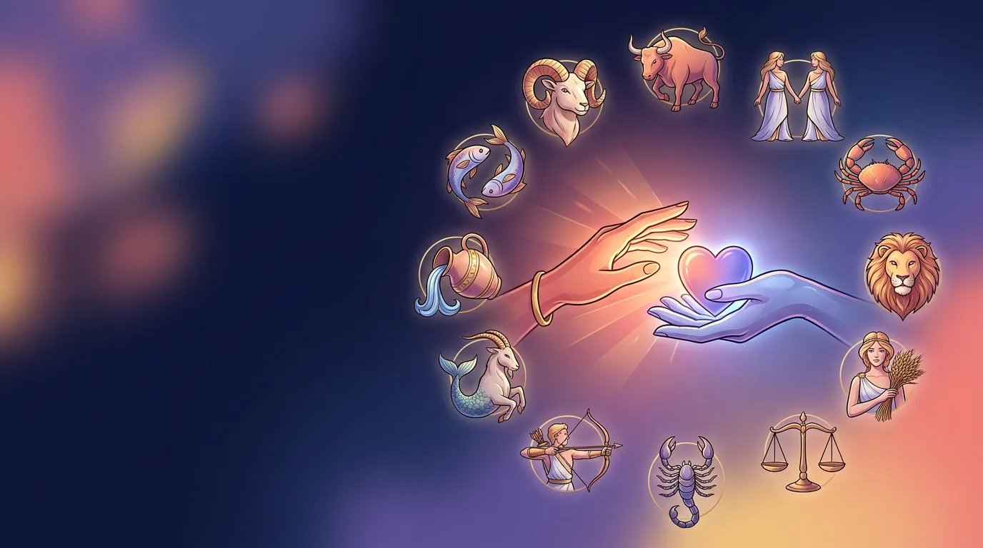 How Each Zodiac Sign Loves vs. How They Want to Be Loved