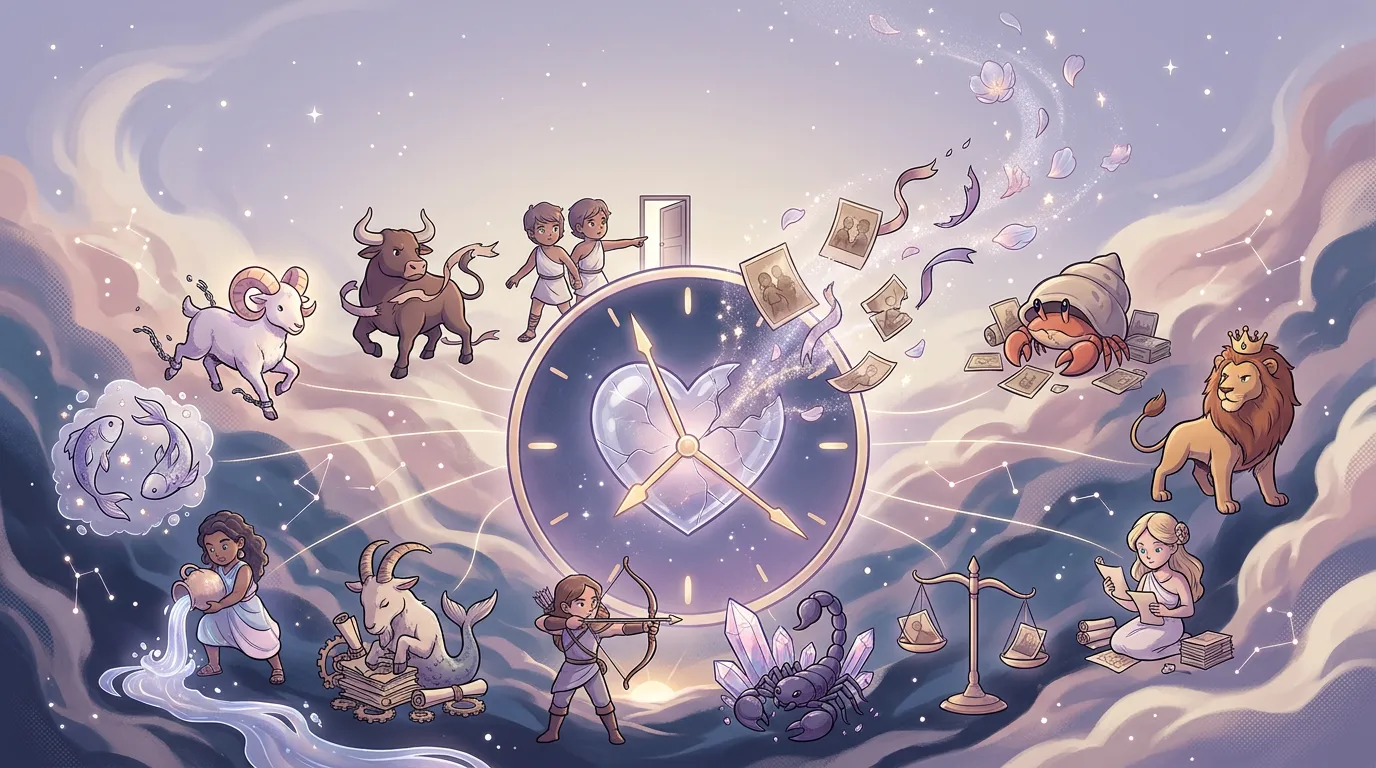 How Long Does Each Zodiac Sign Take to Forget an Ex