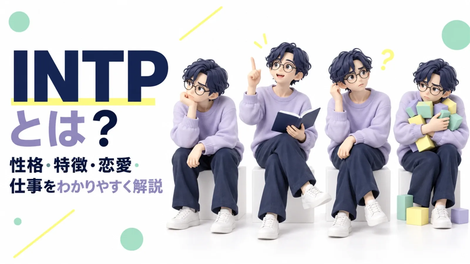 INTPはどんな人？静かな好奇心の奥にある性格・強み・恋愛傾向