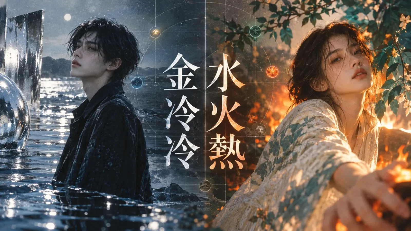 金水旺的人很難上頭，木火旺的人很難不真心