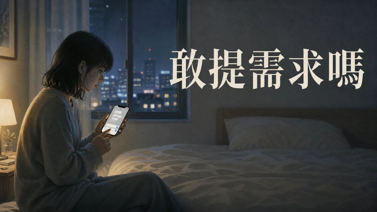 判斷一段關係好不好,就看你敢不敢大方提需求