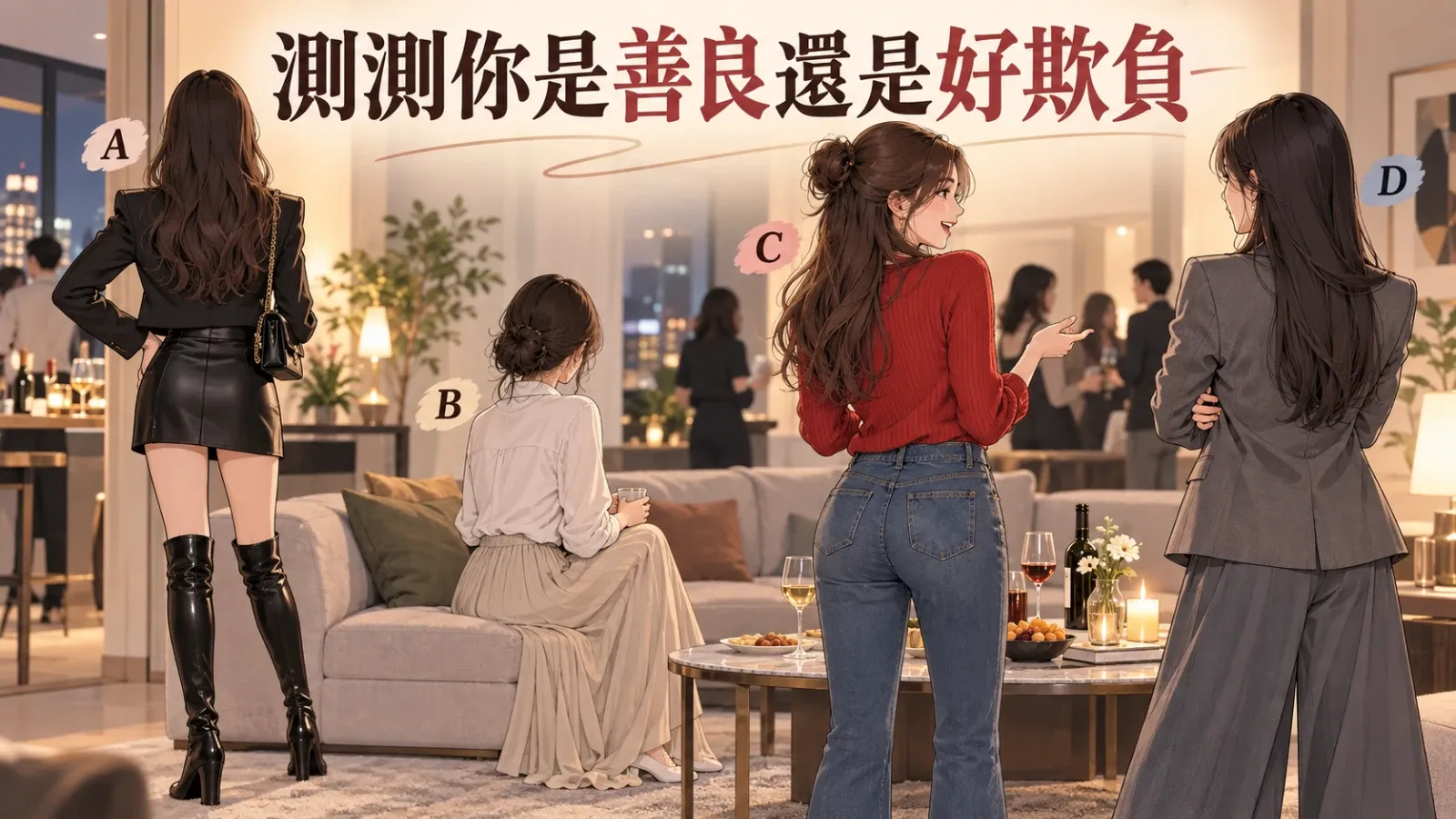 測測你是善良還是好欺負？從四種背影看見你的人際界線