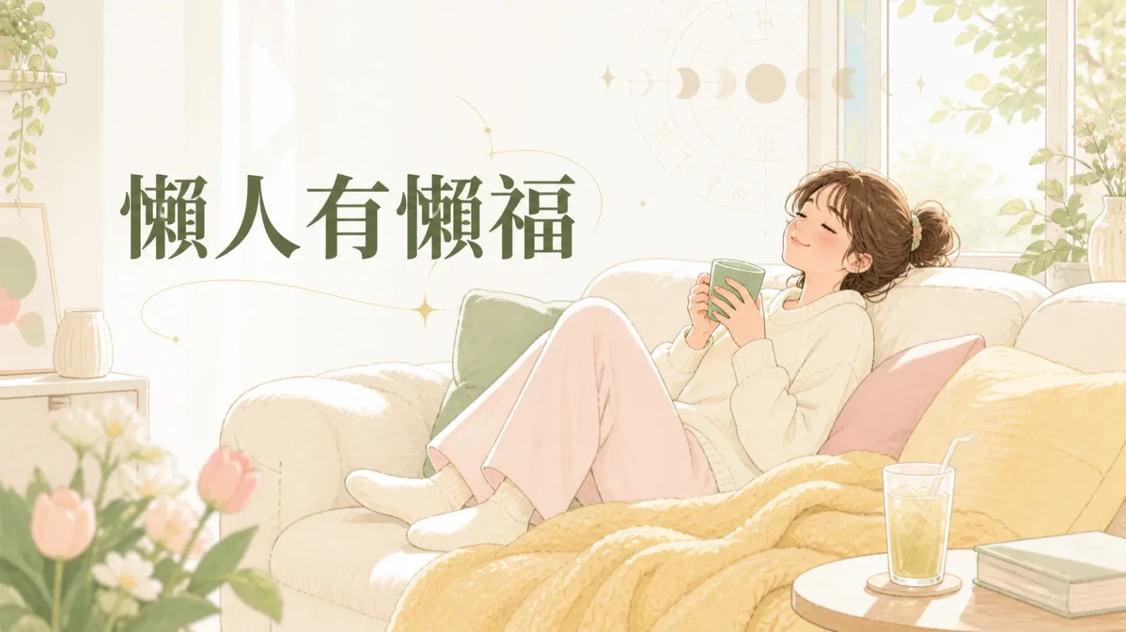 懶人有懶福：月亮星座與火星配置性格短評