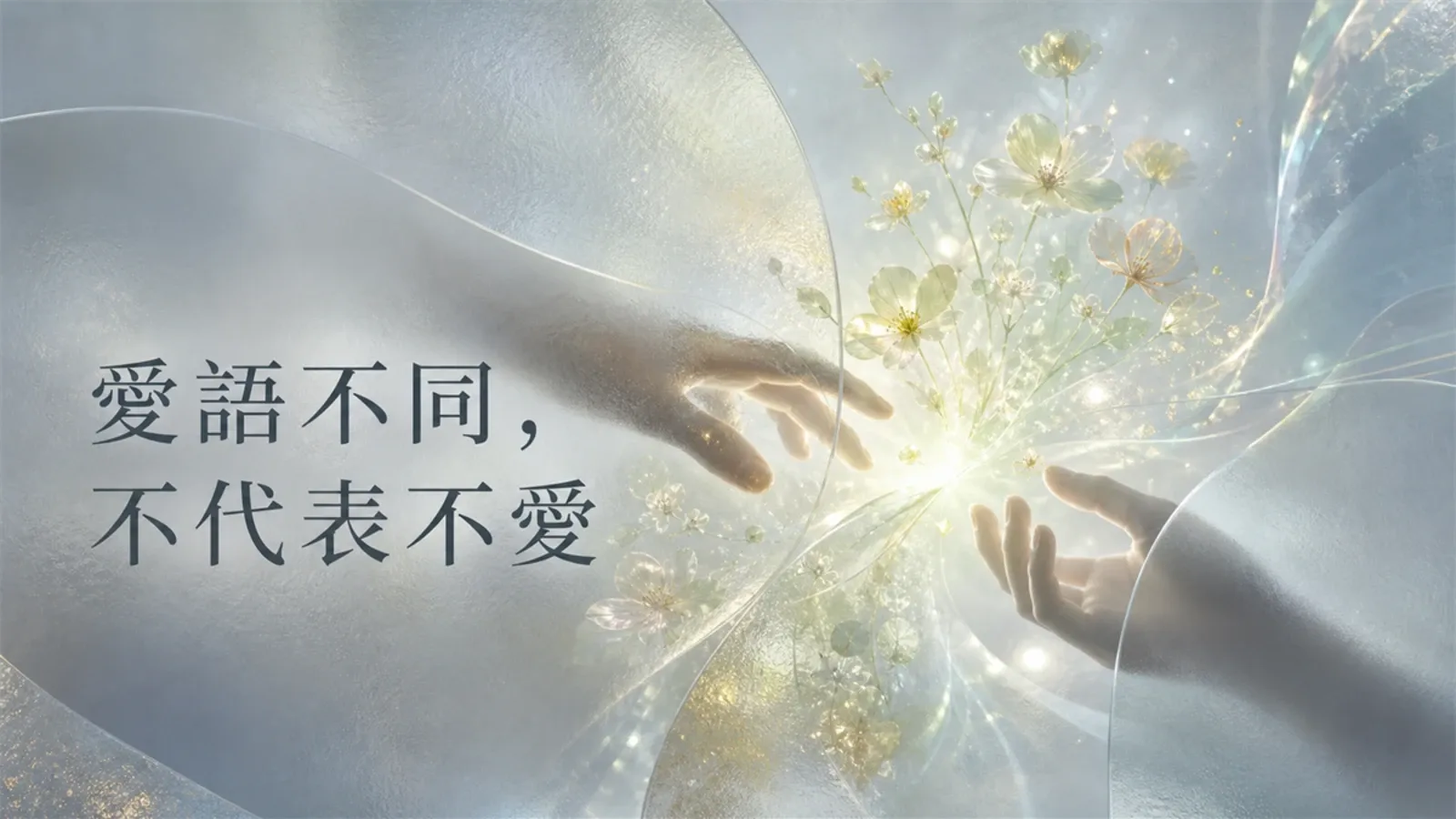 不是不愛,只是我們表達在乎的方式不一樣