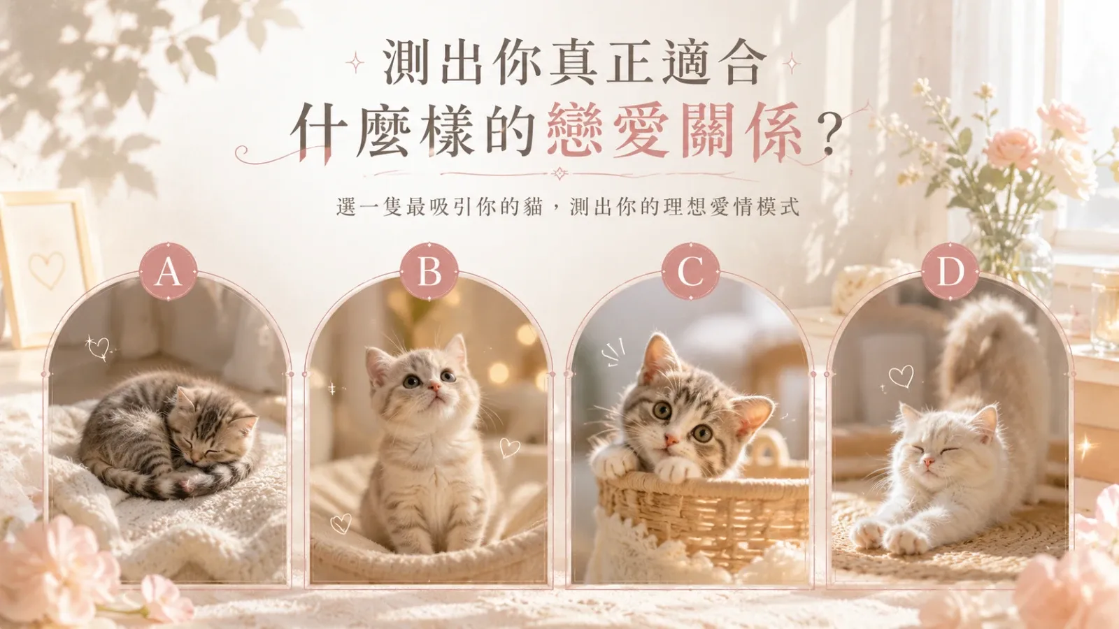 測出你真正適合什麼樣的戀愛關係？