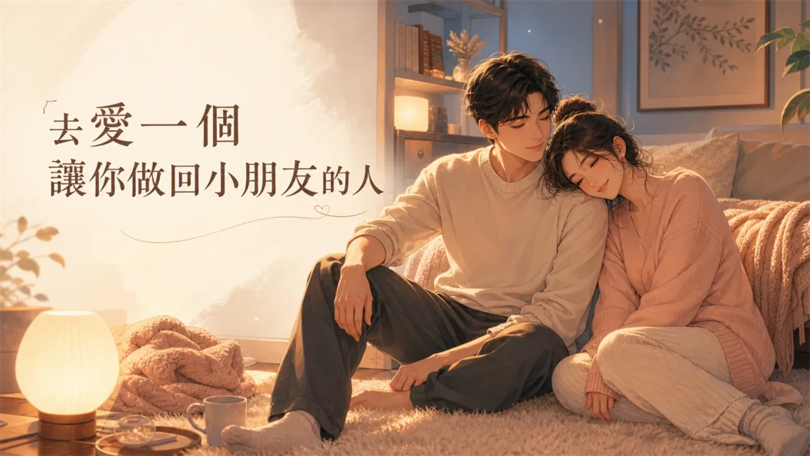 去愛一個能讓你做回小朋友的人
