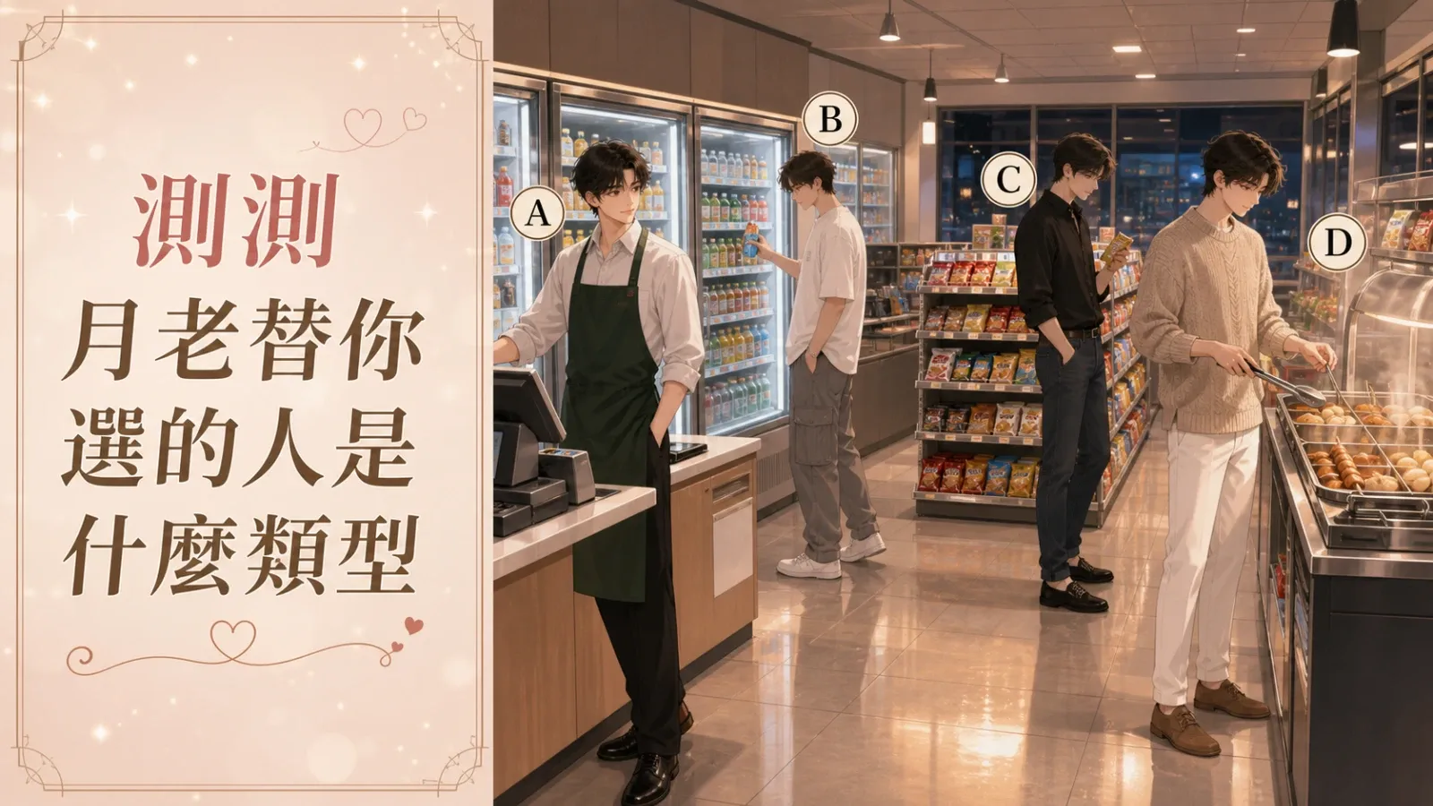 測測月老替你選的人是什麼類型？